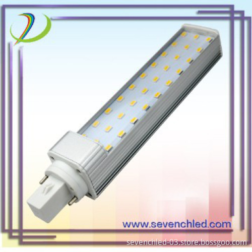 hot sale PLC 8w G24 led lamp 2pins or 4pins led plc